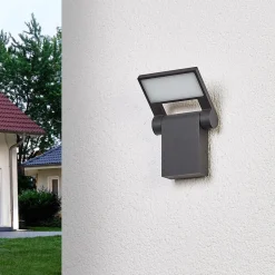 Bevegelig LED-utevegglampe Marius