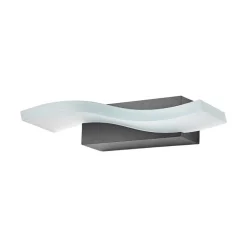 Bølgeformet LED-utevegglampe Jirka