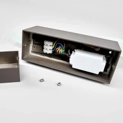 Bølgeformet LED-utevegglampe Jirka