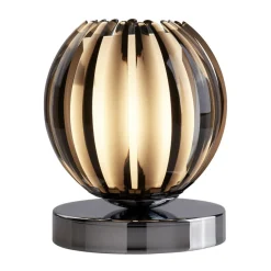 Bordlampe Claw med berøringsfunksjon, skjerm røyk