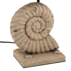 Bordlampe Conchiglia med dekorert fot