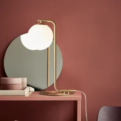 Bordlampe Grant, messing