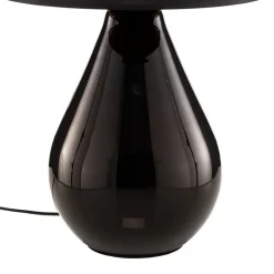 Bordlampe Lacrima, svart/gull