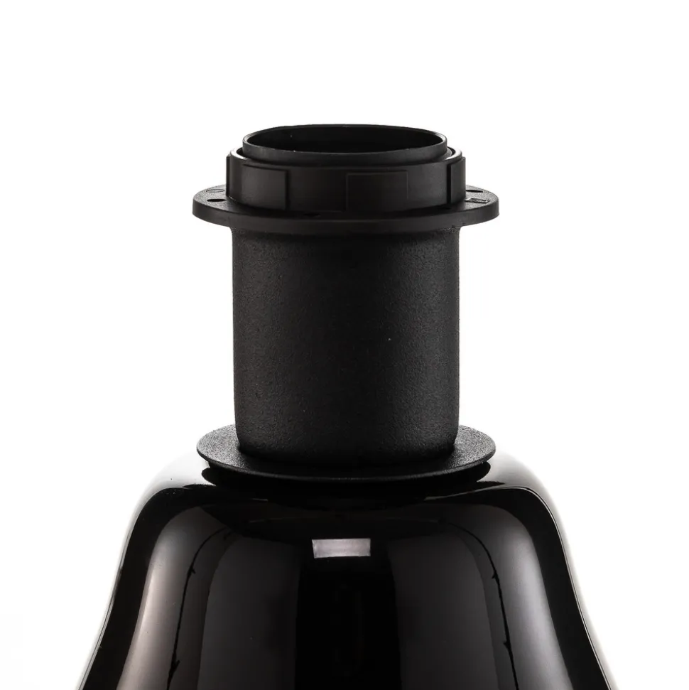 Bordlampe Lacrima, svart/gull