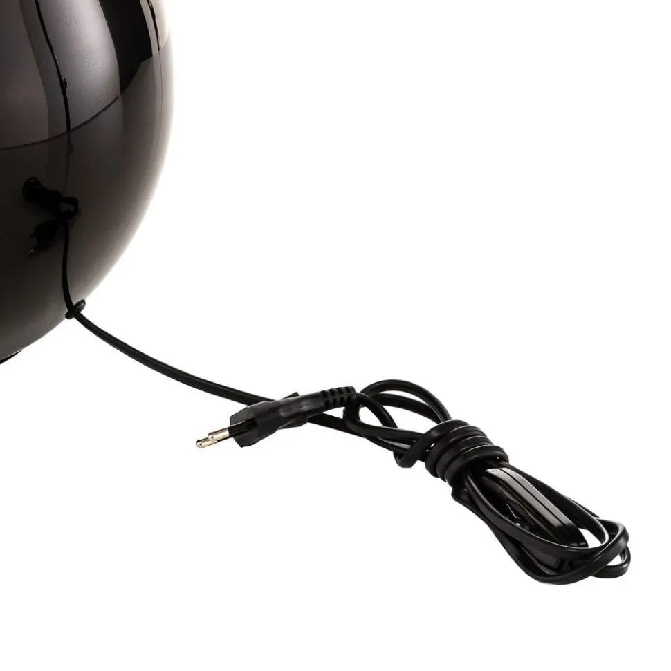 Bordlampe Lacrima, svart/gull