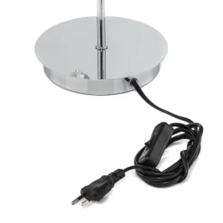 Bordlampe Laila med krystallhengsel, 2 lyskilder