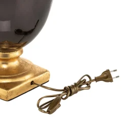 Bordlampe Mozart i speilgrå/gull