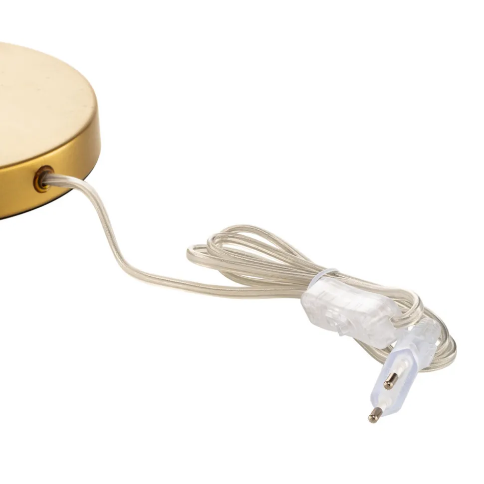 Bordlampe Ruben med perlemorsskiver