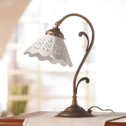 Bordlampe Semino med keramikkskjerm