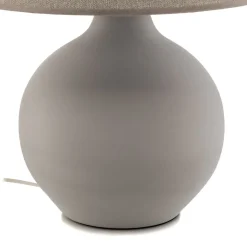 Bordlampe Sfera, høyde 53 cm, sement/grå