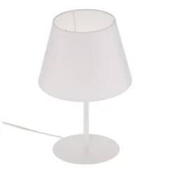 Bordlampe Soho, konisk Høyde 33 cm, hvit
