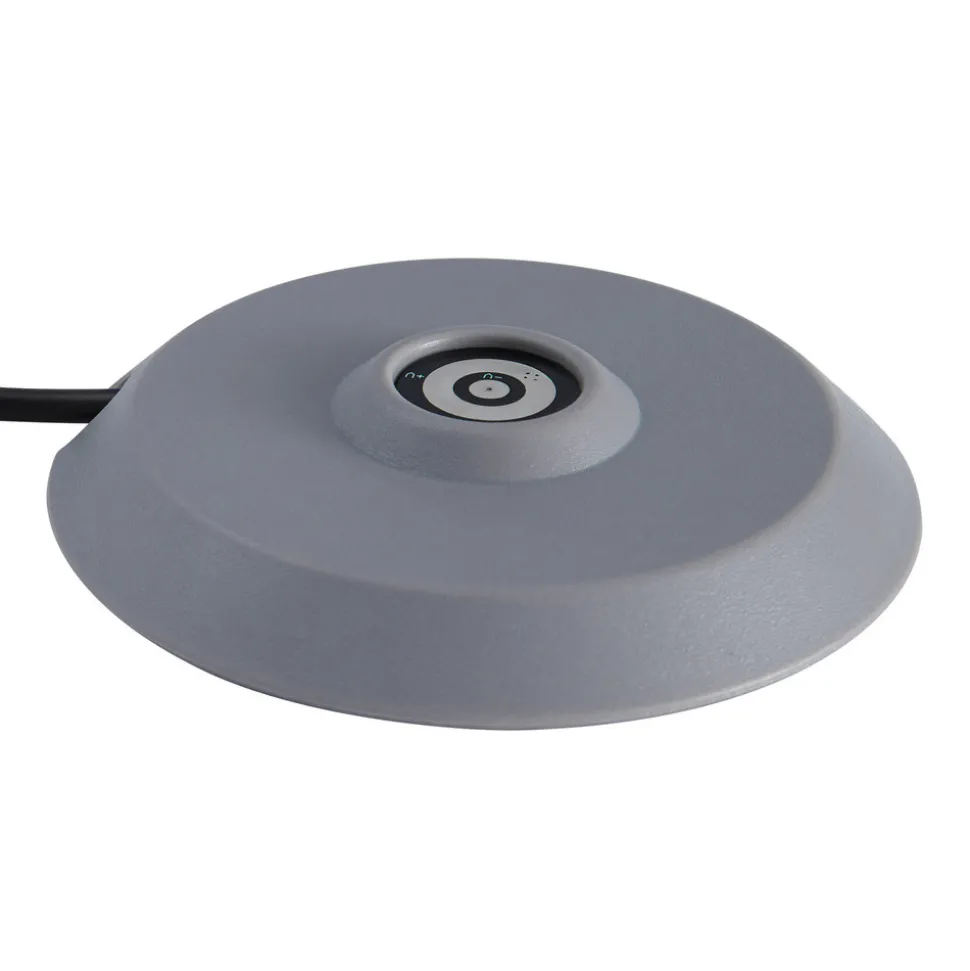 Bordlampe Sponge on a Stick med batteri, grå