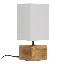 Bordlampe Woody med trefot, 12 x 12 cm