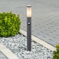 Boston stibelysning, høyde 80 cm, med sensor