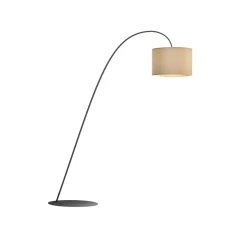 Buelampe Alice med tekstilskjerm, kaffe