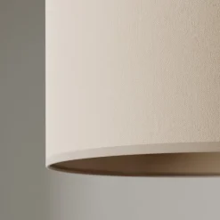 Buelampe Alice med tekstilskjerm, kaffe