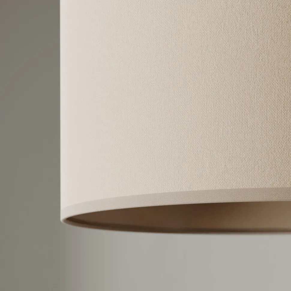 Buelampe Alice med tekstilskjerm, kaffe