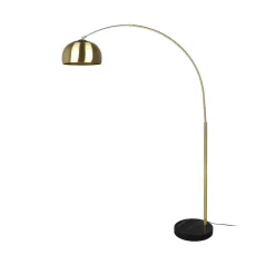 Buet gulvlampe Argentina, messing