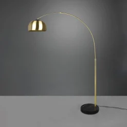 Buet gulvlampe Argentina, messing