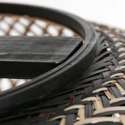 Buet gulvlampe Sparkled Light svart