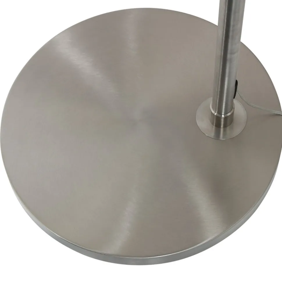 Buet gulvlampe Sparkling Light sølv/gjørme