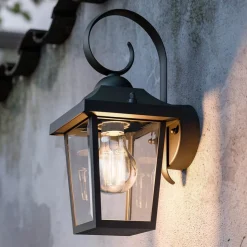 Buzzard myGarden - svart utendørs vegglampe