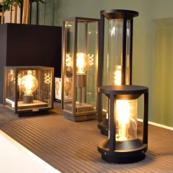 Cadix bunnlampe 22 cm i støpt aluminium