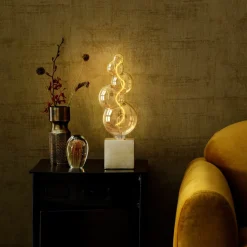 Calex Alicante LED-pære E27 4W 1800 K gull