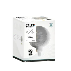 Calex Bilbao LED-pære E27 4W dim 1 800 K titan