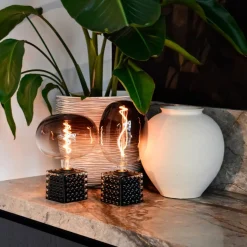 Calex Boden LED-globe E27 5W filament dimbar grå