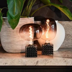 Calex Boden LED-globe E27 5W filament dimbar grå