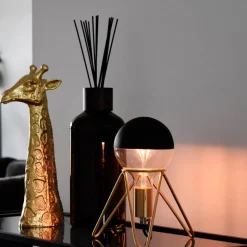 Calex G125 oppforspeilet pære E27 4W svart Ø12,5cm