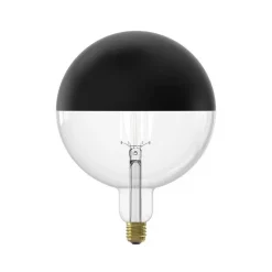 Calex Kalmar toppforspeilet pære E27 6W svart 20cm