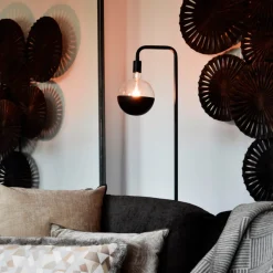 Calex Kalmar toppforspeilet pære E27 6W svart 20cm