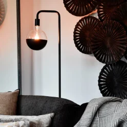 Calex Kalmar toppforspeilet pære E27 6W svart 20cm