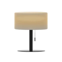 Calex LED-bordlampe, IP44, trekkbryter