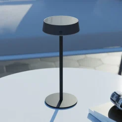 Calex LED-bordlampe Parma, dimbar, svart