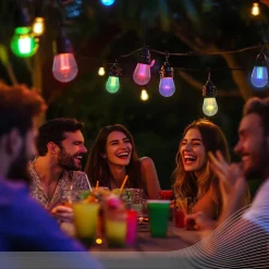 Calex LED-lyslenke Vibey, lengde 10 m, fjernkontroll, RGBIC, CCT