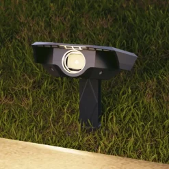 Calex LED-spot med jordspyd Padoa, 2-pak, svart