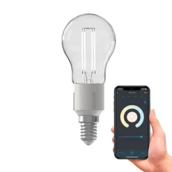 Calex Smart E14 P45 LED 4,9W filament 1800–3000 K