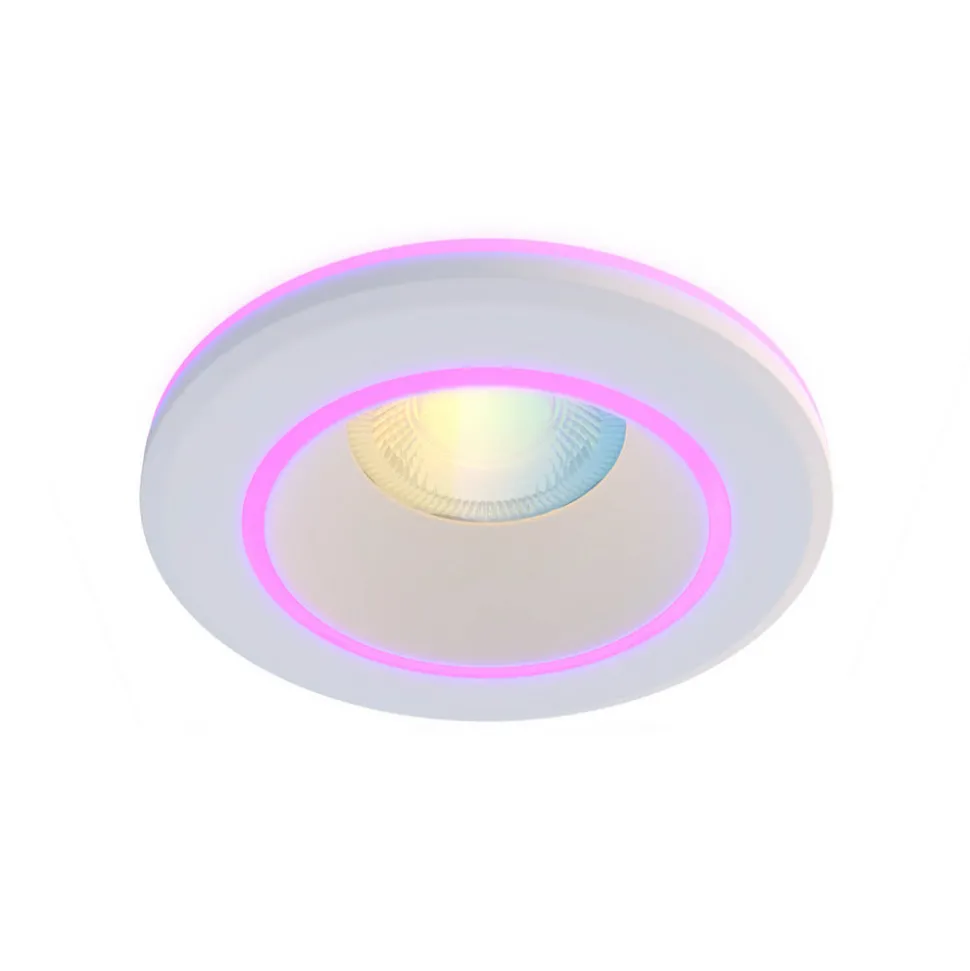 Calex Smart Halo downlight CCT RGB hvit