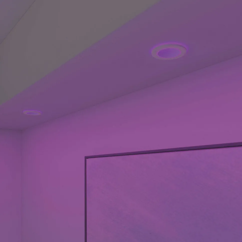 Calex Smart Halo downlight CCT RGB hvit