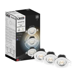 Calex Smart innfellingslampe, CCT hvit 3 enheter