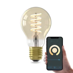 Calex Smart LED E27 7W A60 1800 - 3000 K Glødetråd 2-pak