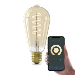 Calex Smart LED E27 7W ST64 1800 - 3000 K Glødetråd 2-pak
