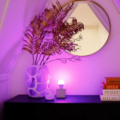 Calex Smart LED-pære E27 A60 9,4W CCT RGB sett med 2 stk