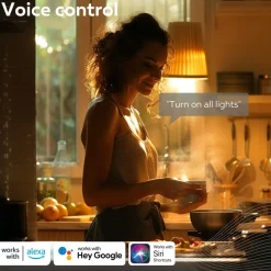 Calex Smart LED-pære E27 A60 9,4W CCT RGB