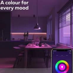 Calex Smart LED-pære E27 A60 9,4W CCT RGB