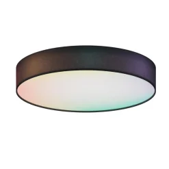 Calex Smart LED-taklampe Fabric, Ø 30 cm, RGBW, dimbar