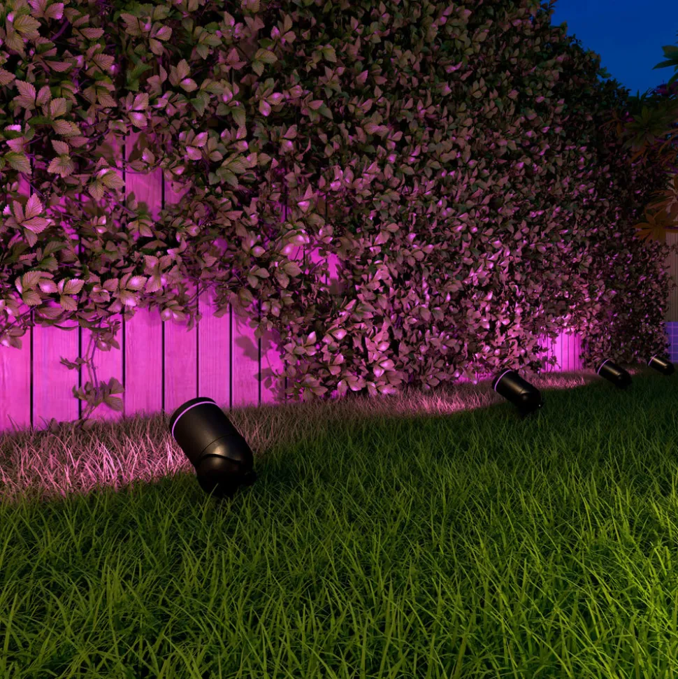 Calex Smart Outdoor Gardenspot spotlight, CCT, RGB